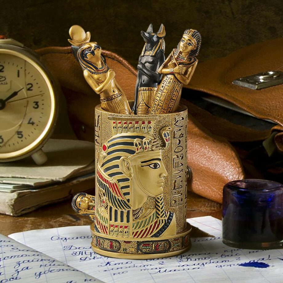 Egyptian Pharaoh Pen Vessel QL1244