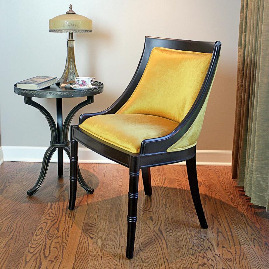 Emperor Caesar Neoclassical Swing Back Side Chair: Each AF51762