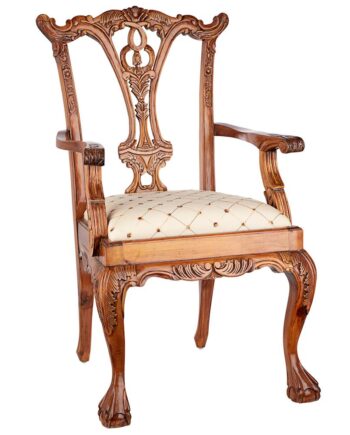 English Chippendale Armchair AF1008