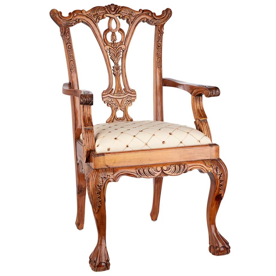 English Chippendale Armchair AF1008