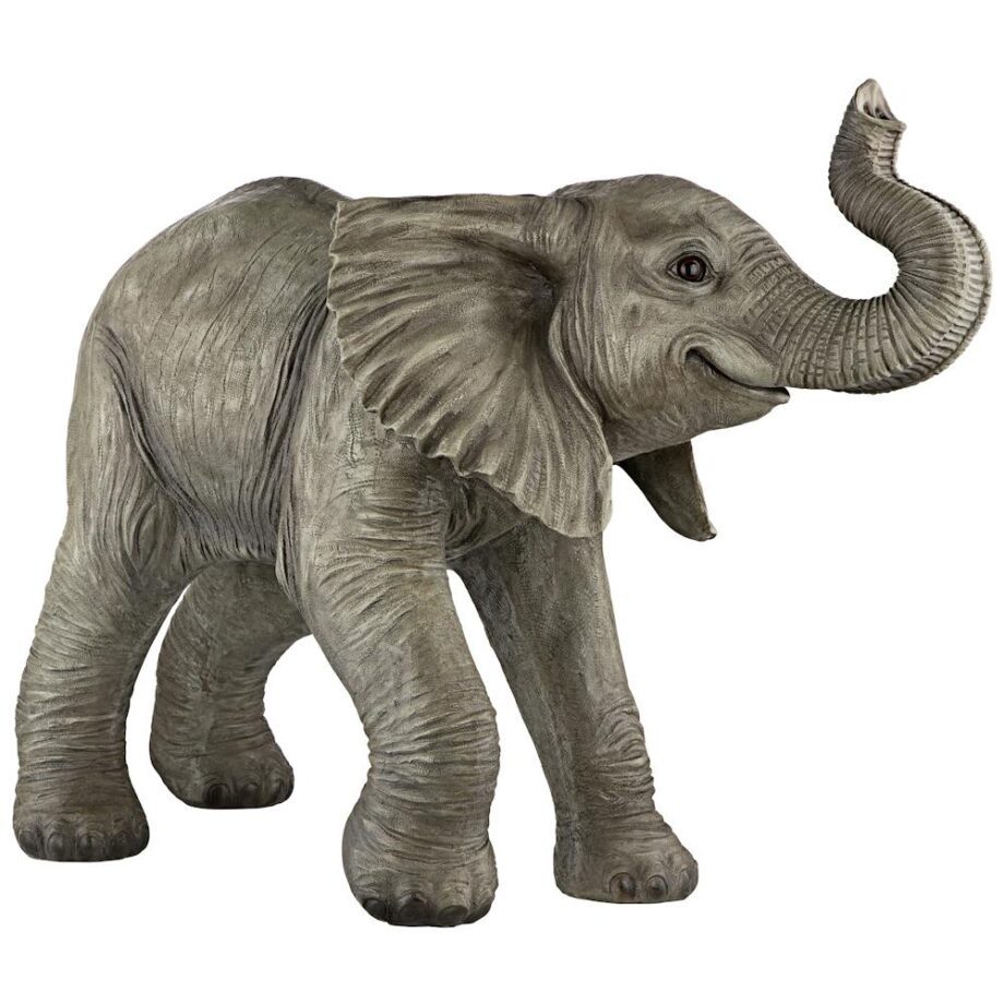 Eshe the Exuberant Elephant Garden Statue