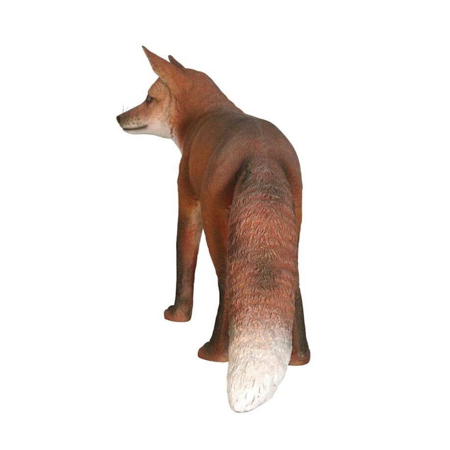 European Red Fox Garden Statue