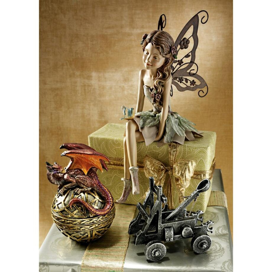 Fannie the Fairy Sitting Statue: Each