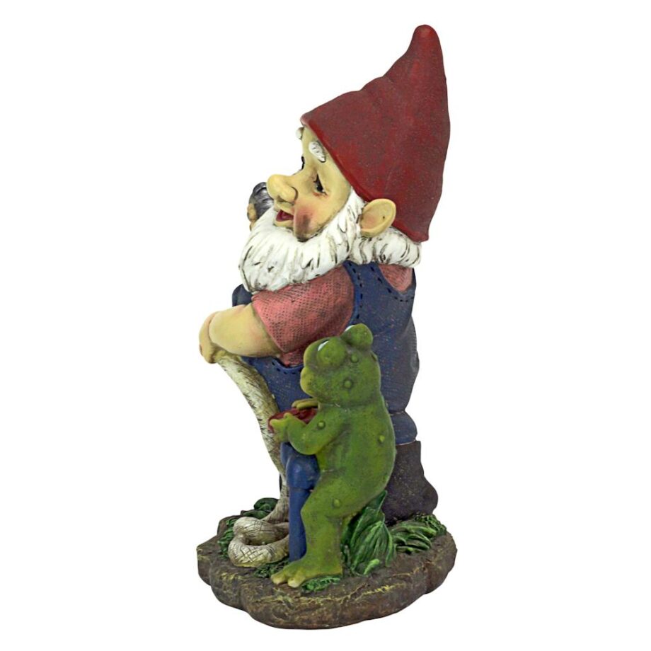 Firefighter Franz and his Frog Fire Brigade Garden Gnome Statue