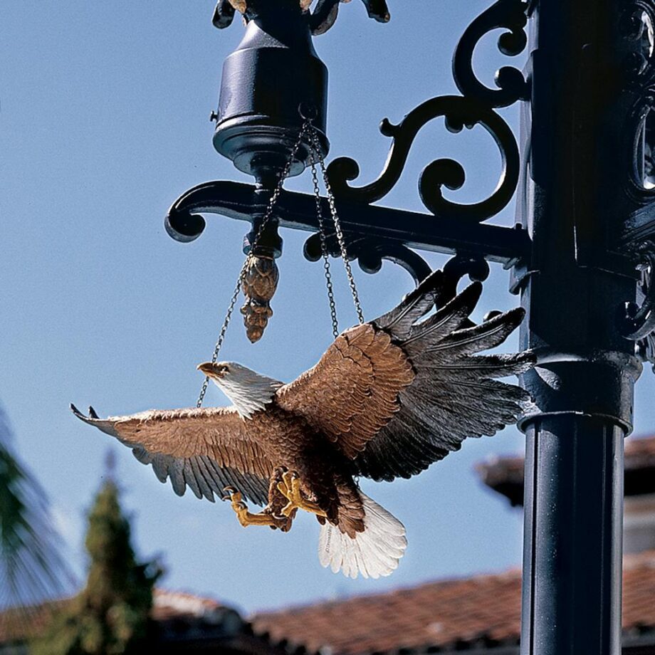 Flight of Freedom Hanging Eagle Sculpture DB43027