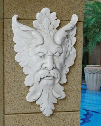 Michelangelo's Florentine Man Greenman Wall Sculpture: Medium OS6111