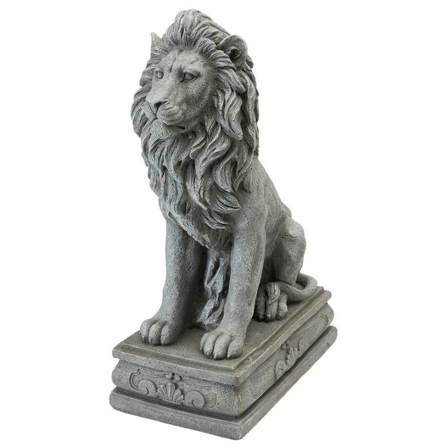 Fouquet Royal Palace Sentinel Lion Statue: Each