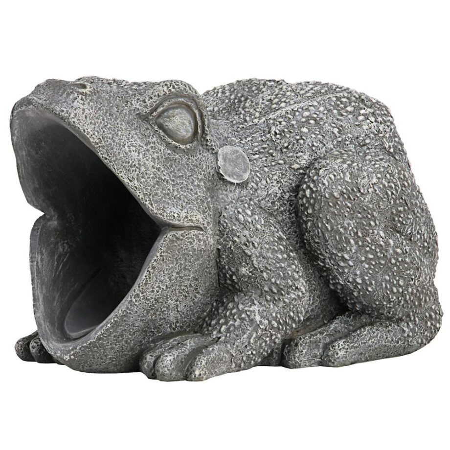 Frog Gutter Guardian Downspout Statue