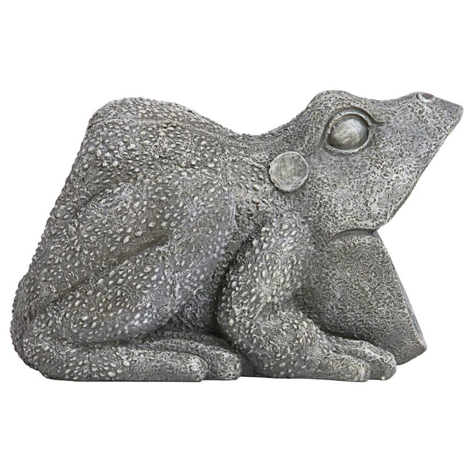 Frog Gutter Guardian Downspout Statue