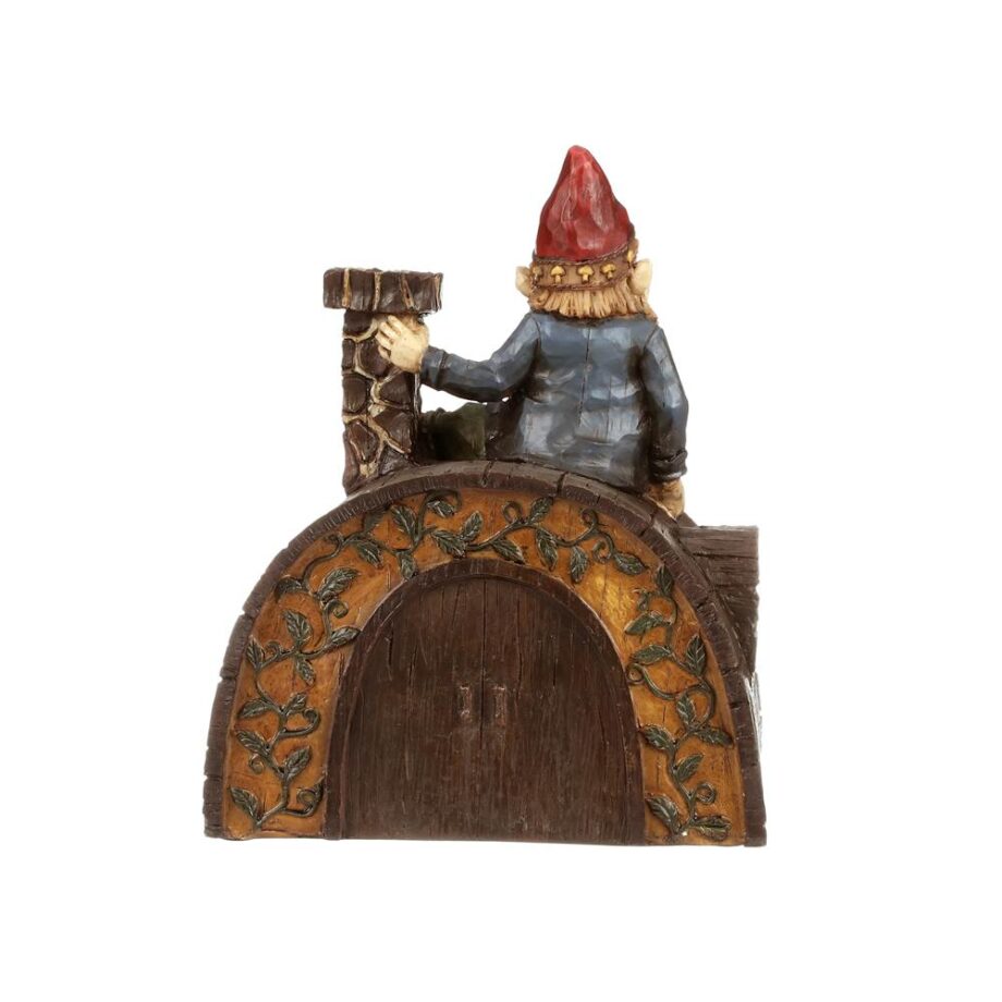 Garden Gnome's Toad House Statue