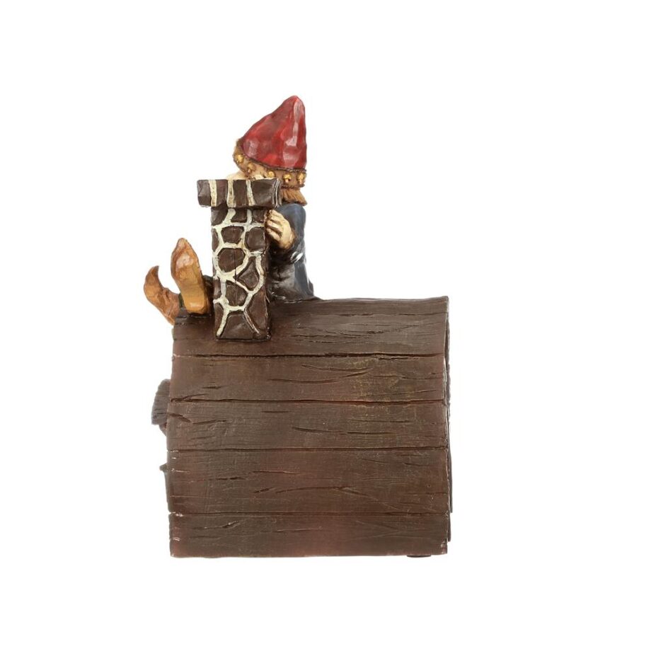 Garden Gnome's Toad House Statue