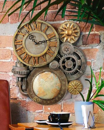 Gears of Time Sculptural Wall Clock: Medium NG33981