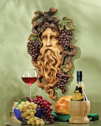 God of the Grape Harvest Wall Sculpture EU1003