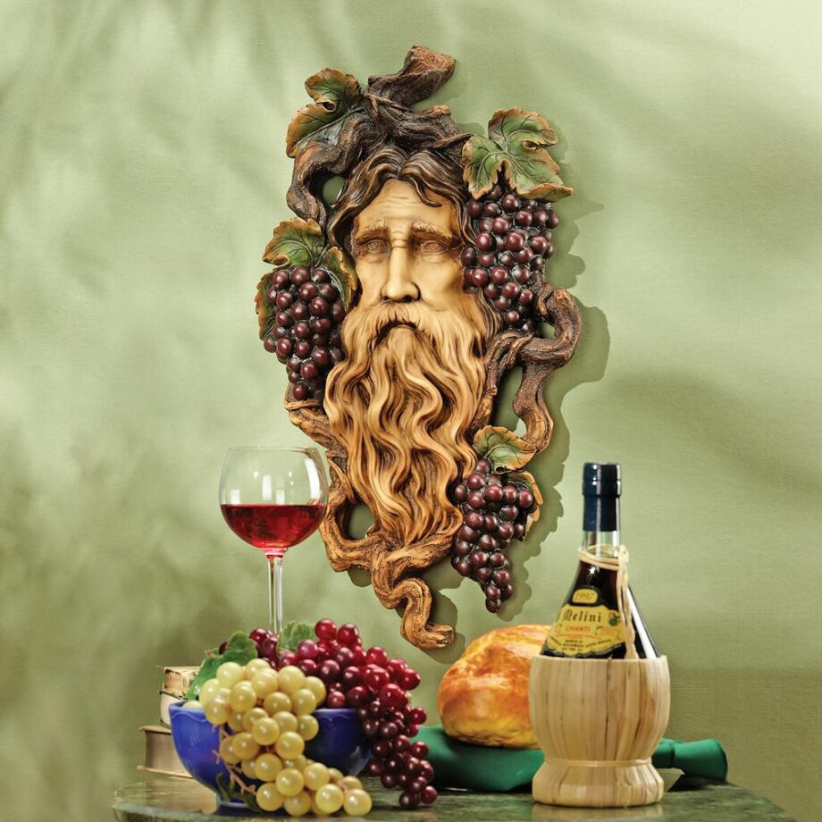 God of the Grape Harvest Wall Sculpture EU1003