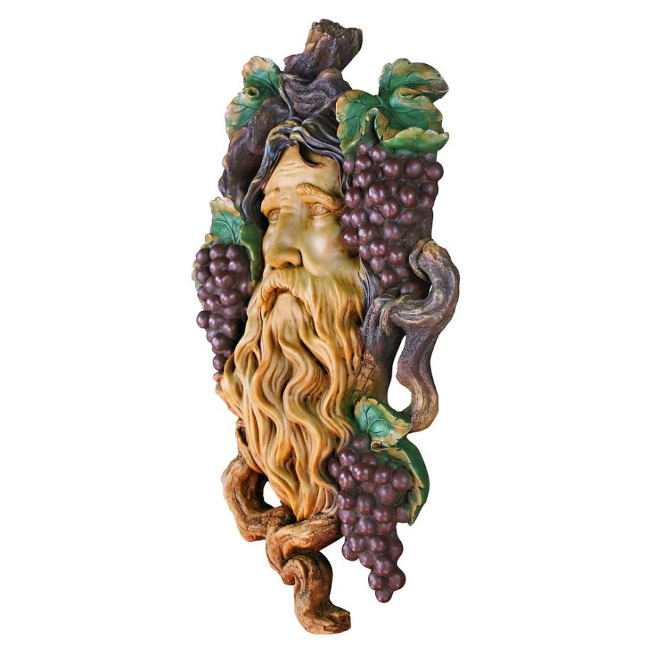 God of the Grape Harvest Wall Sculpture