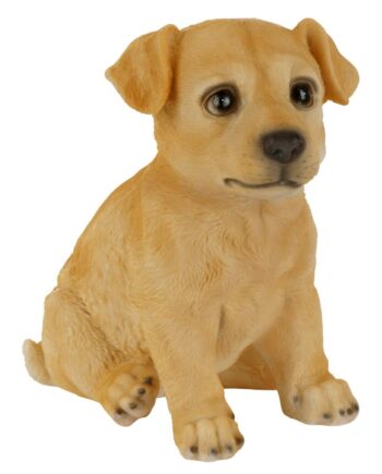 Golden Retriever Puppy Partner Collectible Dog Statue JQ100671