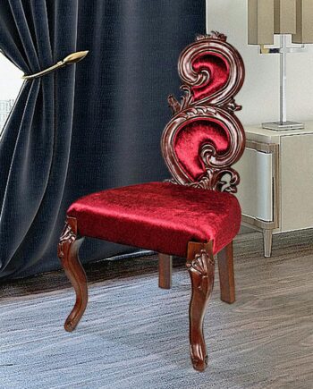 Graceful Curve Renaissance Accent Chair DY91107