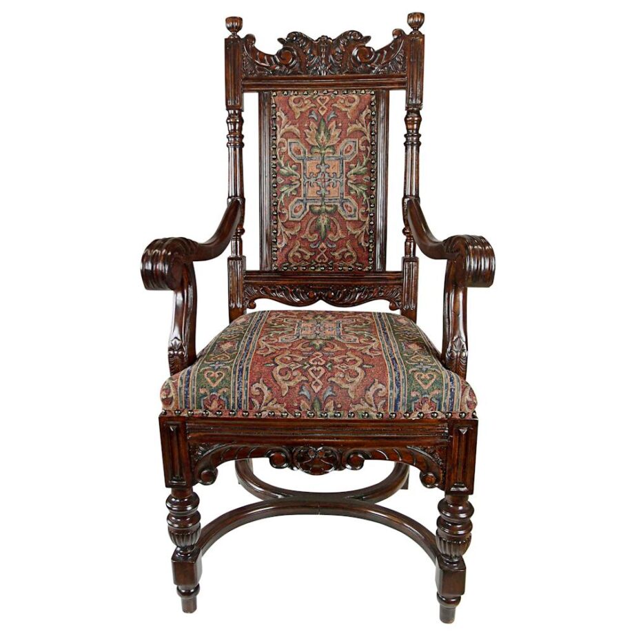 Grand Classic Edwardian Dining Armchairs