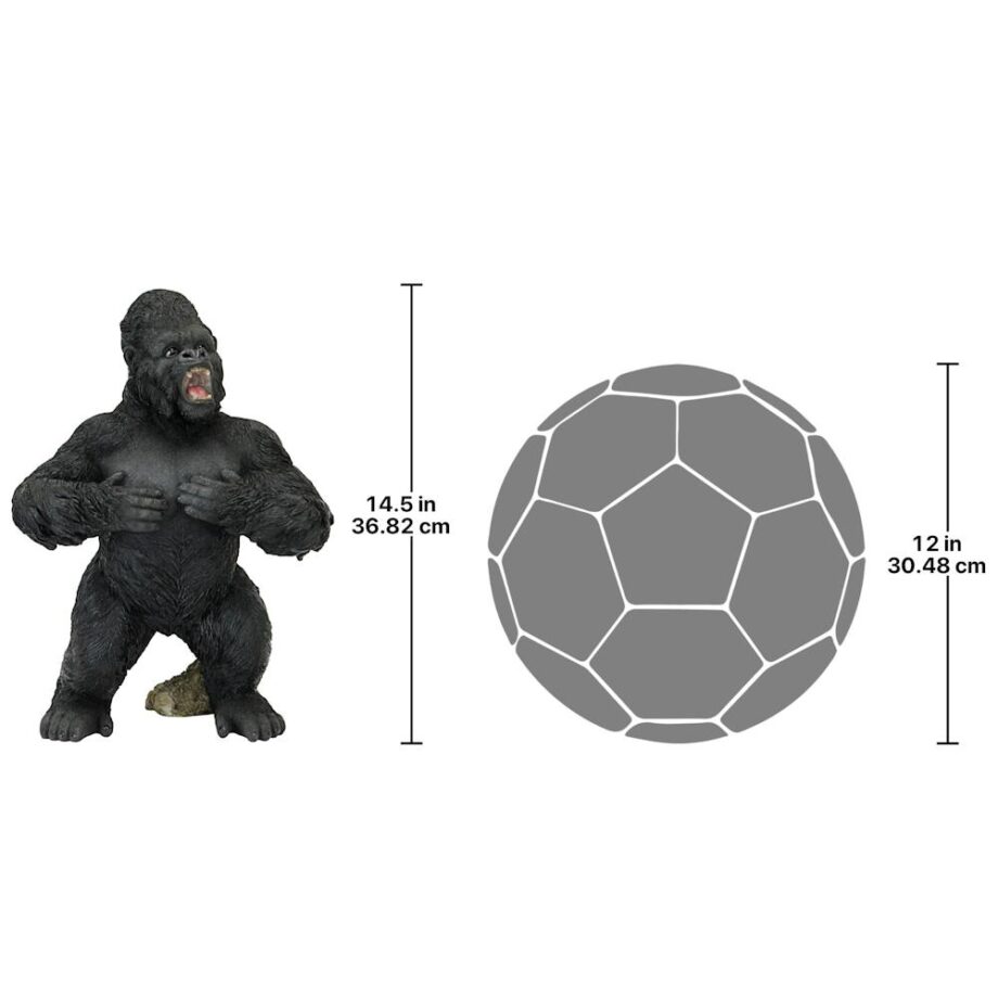 Great Ape Monster Jungle Animal Statue Collection: Large