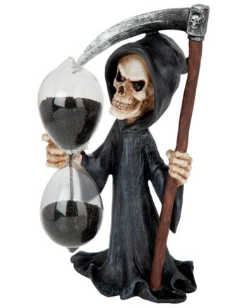 Grim Reaper, Time is Up Sand Timer Hourglass Statue JQ12546