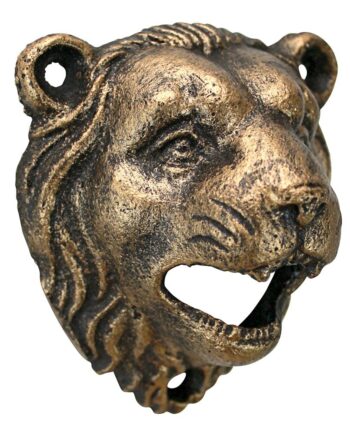 Growling Lion Cast Iron Bottle Opener SP2956