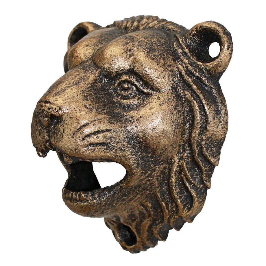 Growling Lion Cast Iron Bottle Opener