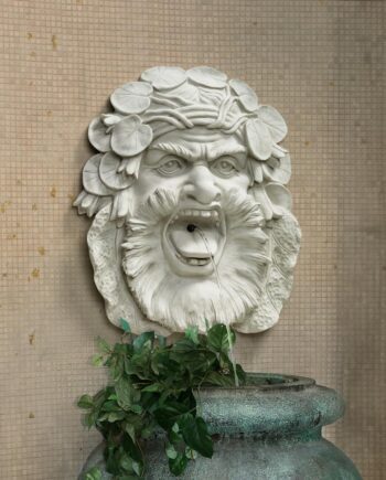 Hafod Mansion Greenman Fountain Wall Sculpture KY2082