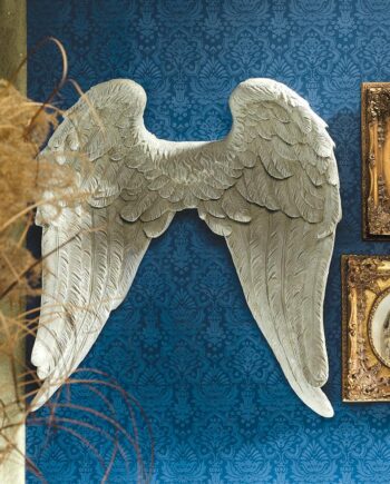 Heavenly Guardian Angel Wings Wall Sculpture EU20780