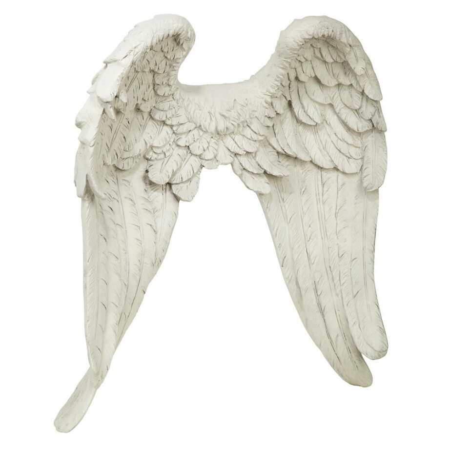 Heavenly Guardian Angel Wings Wall Sculpture