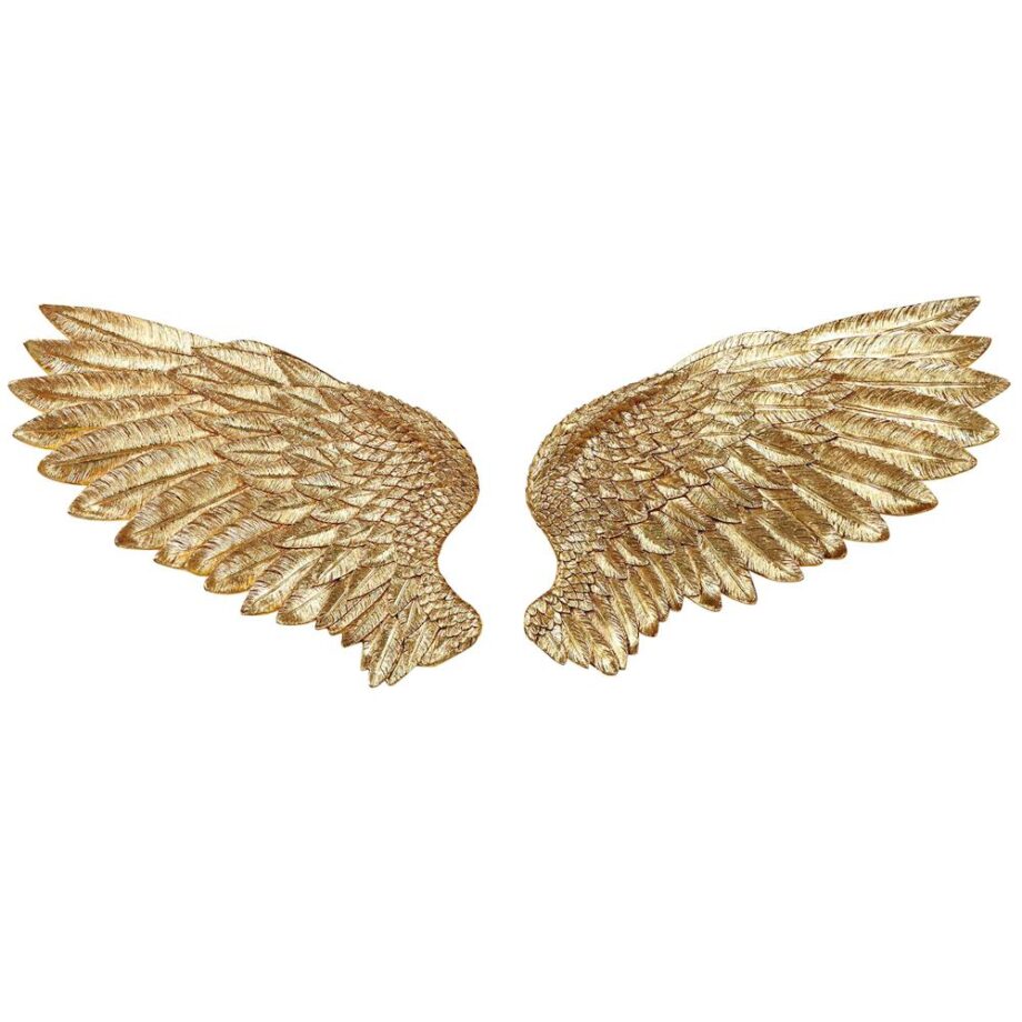 Heaven's Wingspan Interactive Angel Wings Wall Sculpture