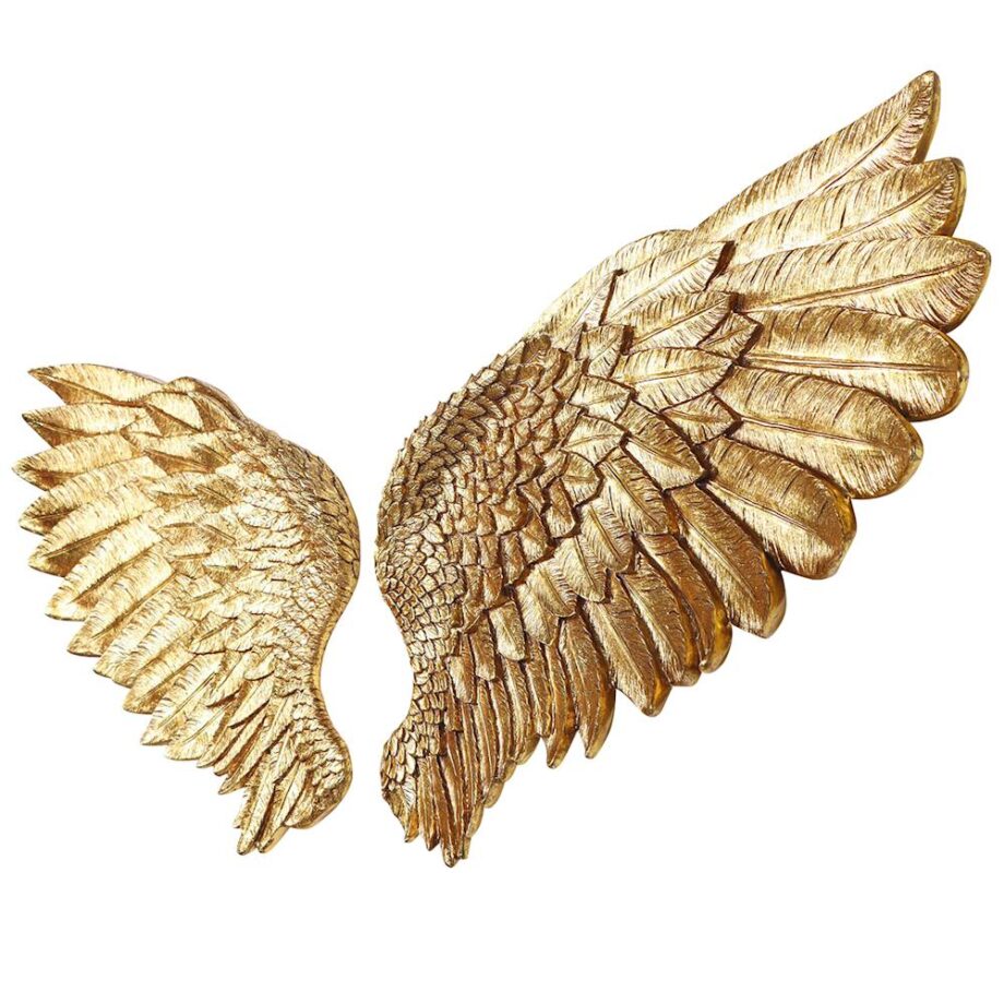 Heaven's Wingspan Interactive Angel Wings Wall Sculpture