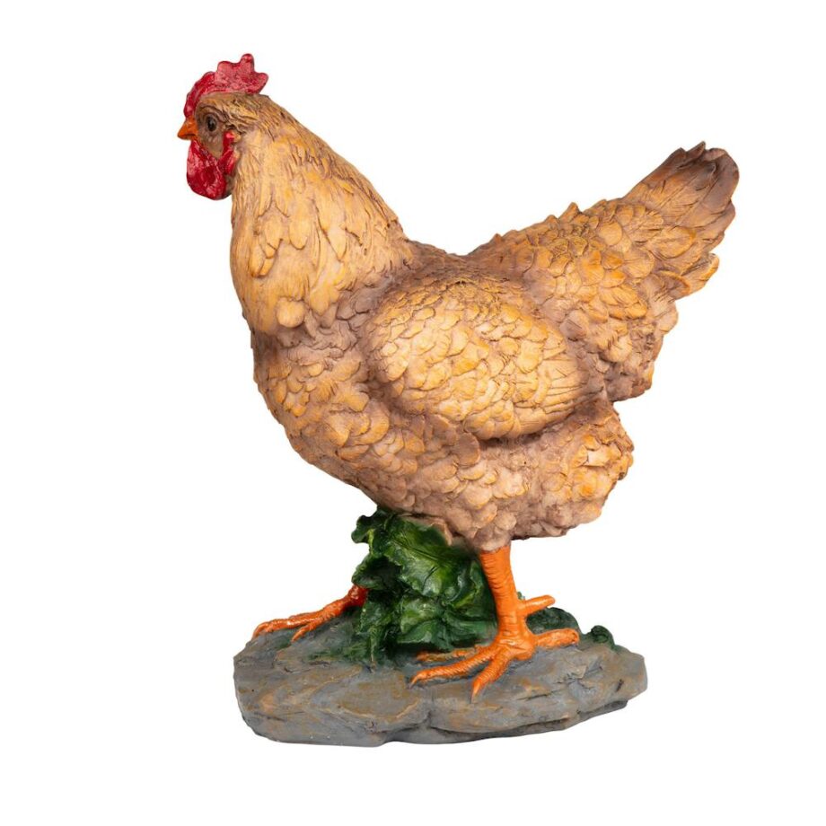 Henrietta the Hen Barnyard Chicken Statue