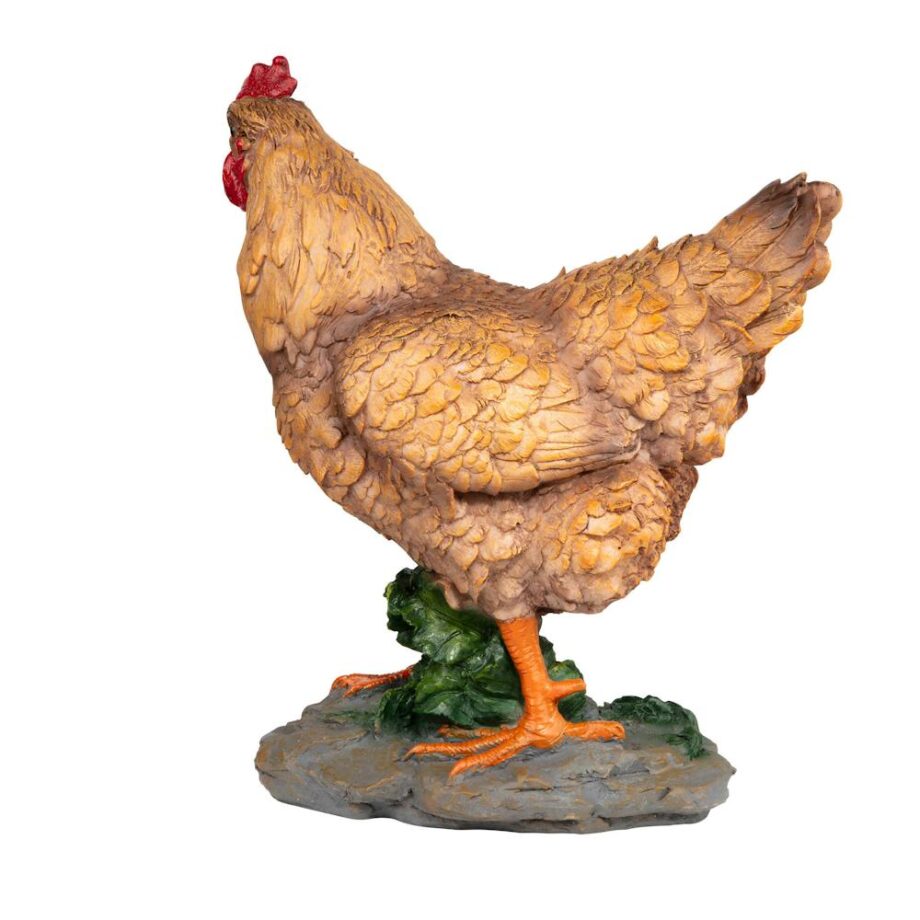 Henrietta the Hen Barnyard Chicken Statue