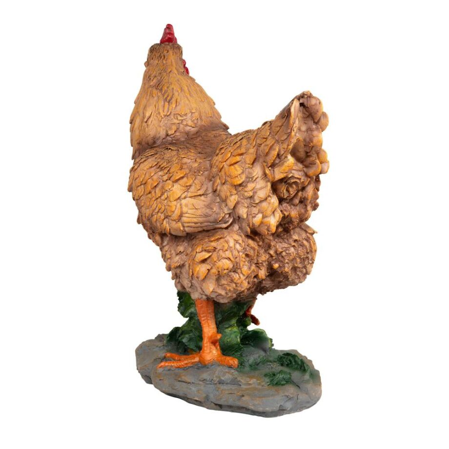 Henrietta the Hen Barnyard Chicken Statue