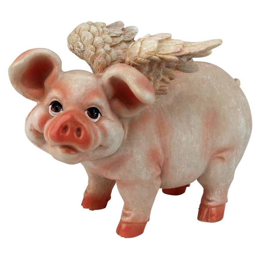 Hog Heaven Flying Pigs Statue Collection: Standing QL57203