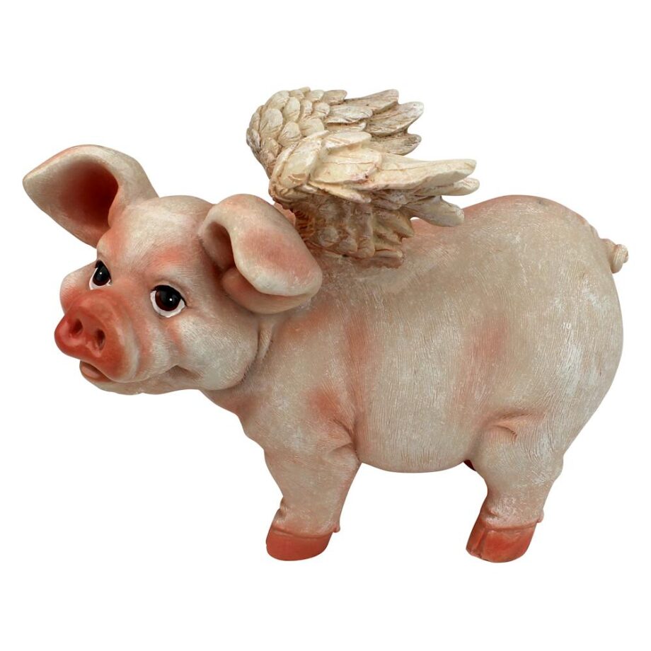 Hog Heaven Flying Pigs Statue Collection: Standing