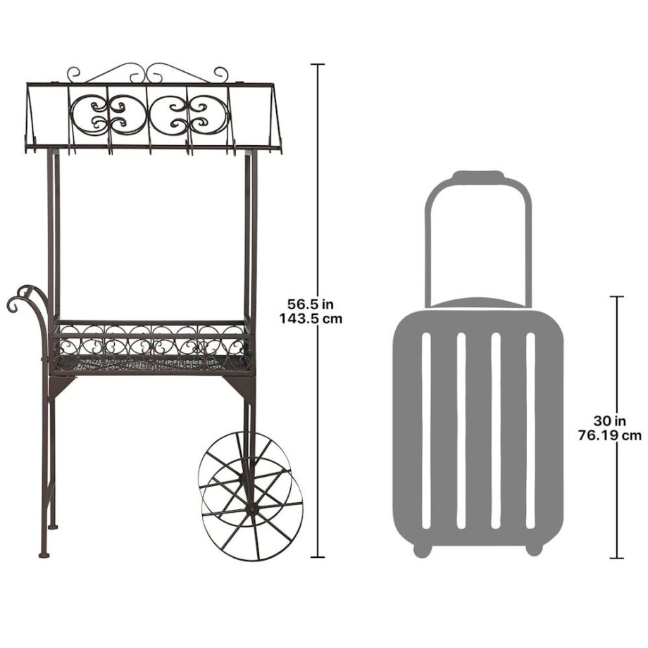 Jardin a la Francaise Flower Pushcart