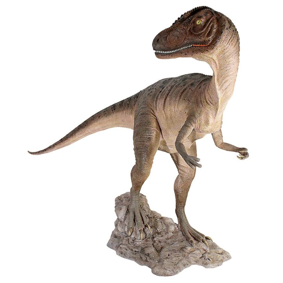 Jurassic-Sized Allosaurus Dinosaur Statue