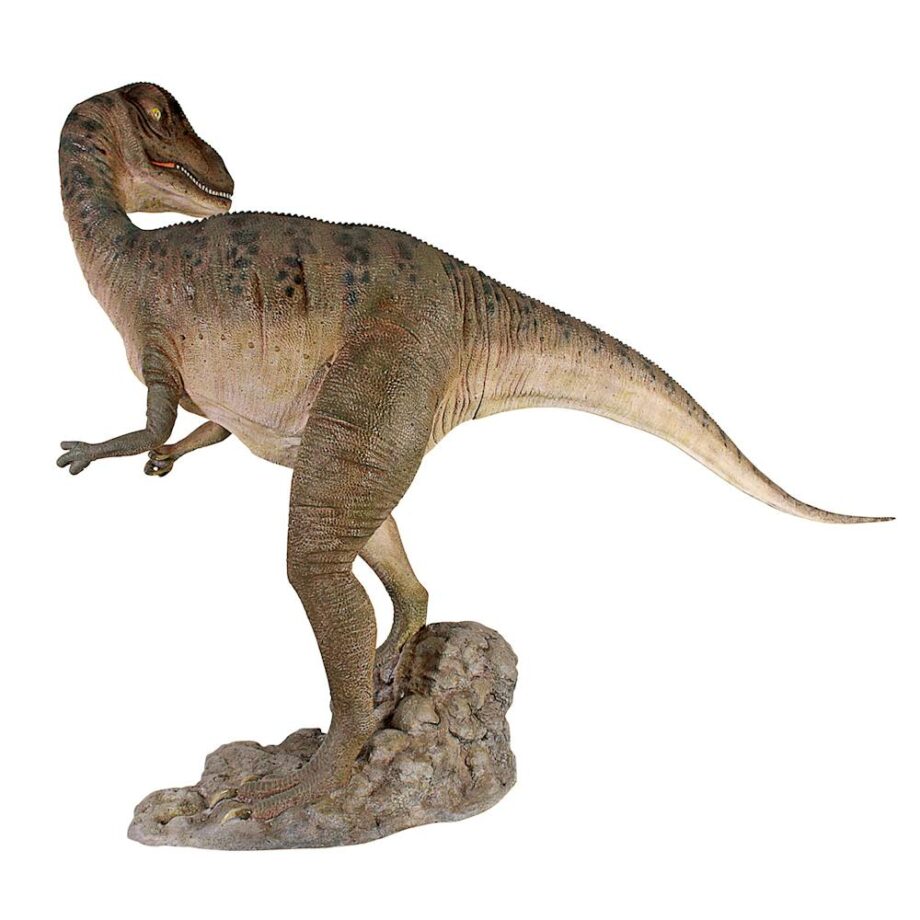 Jurassic-Sized Allosaurus Dinosaur Statue