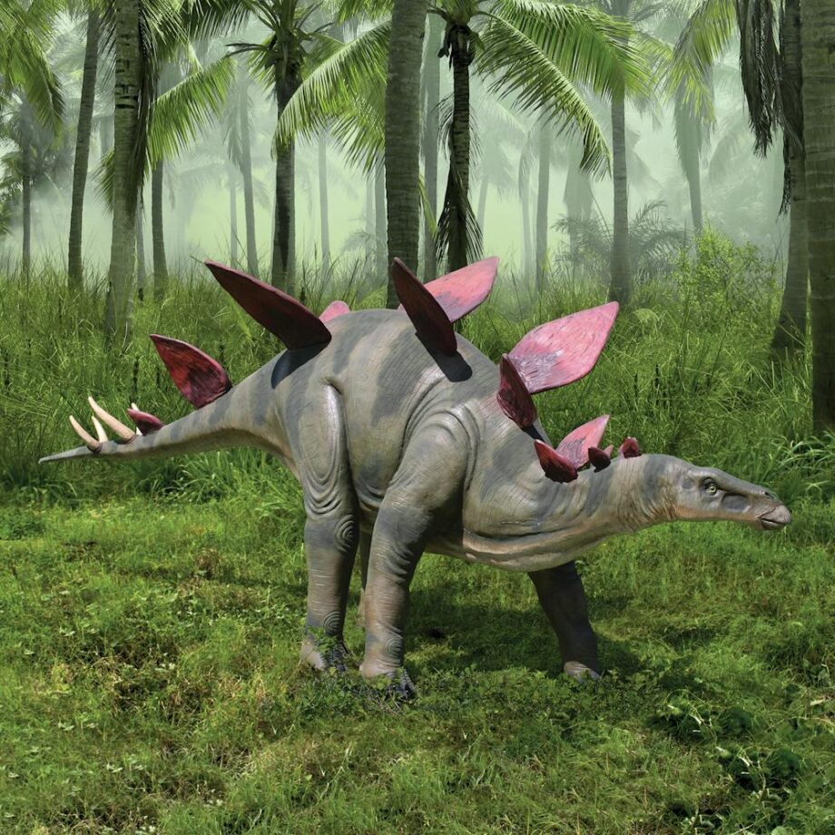 Jurassic-Sized Stegosaurus Dinosaur Statue NE100045