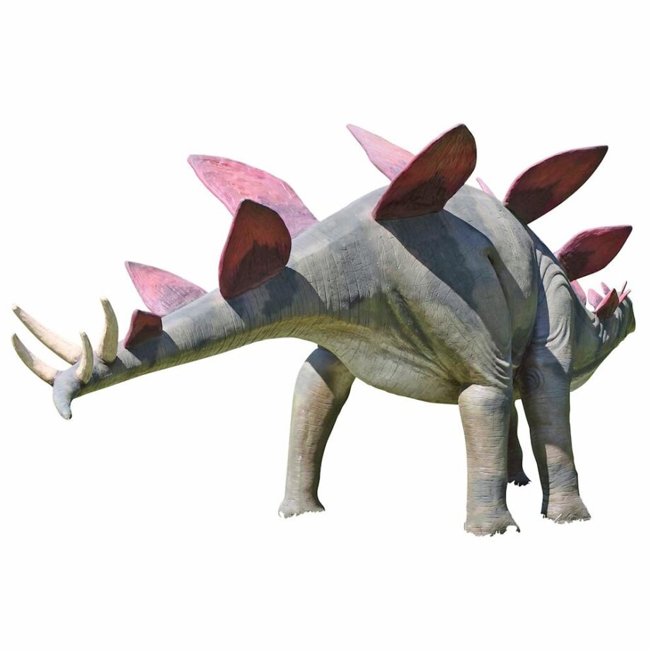 Jurassic-Sized Stegosaurus Dinosaur Statue