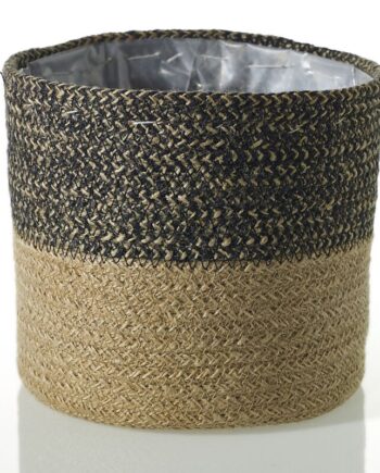 Jute Basket - 6.25"x 6.75" 63610.55