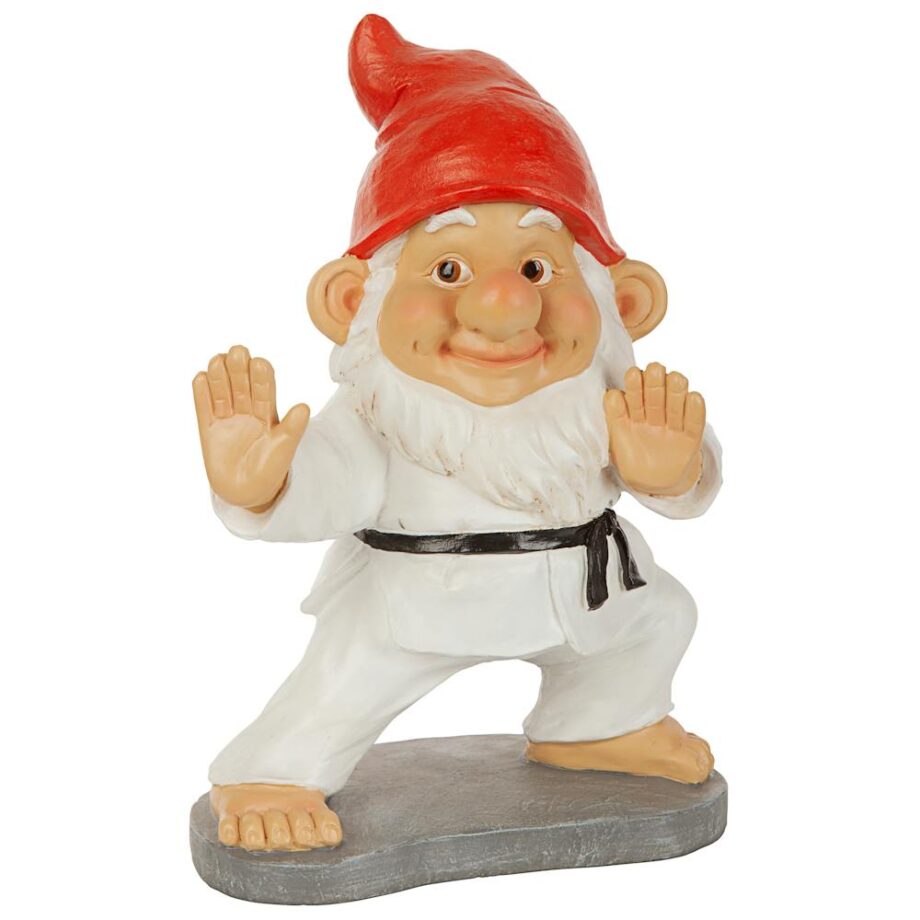 Karate Kobi Martial Arts Garden Gnome Statue