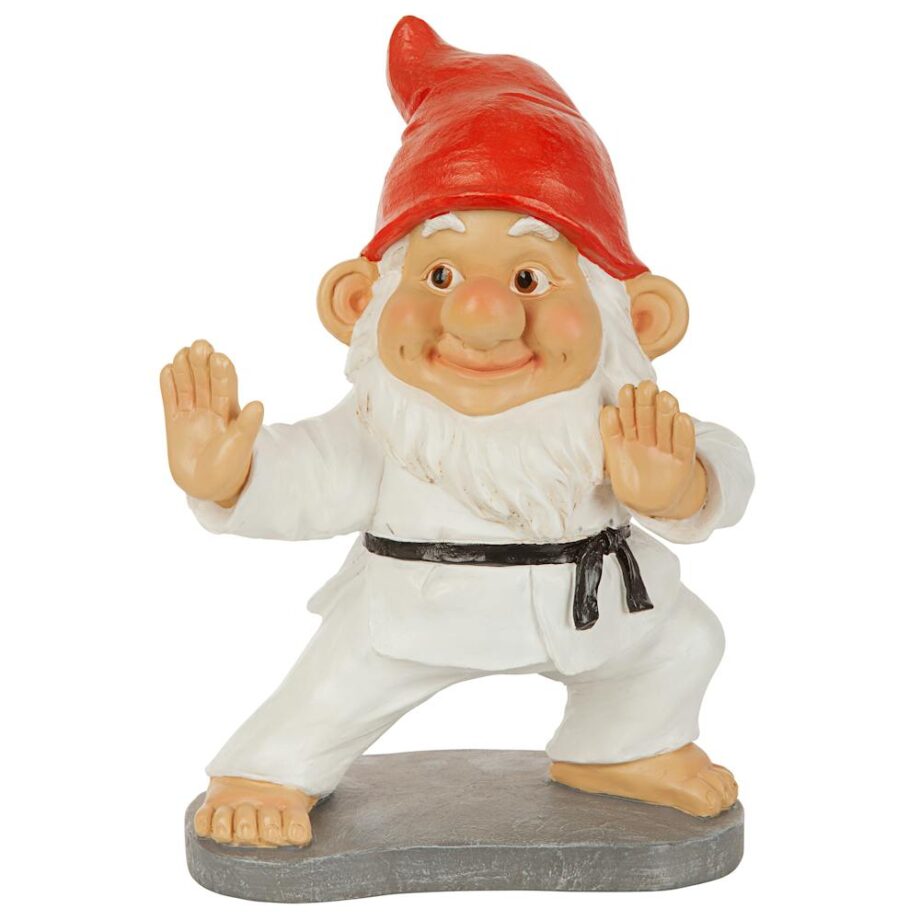 Karate Kobi Martial Arts Garden Gnome Statue