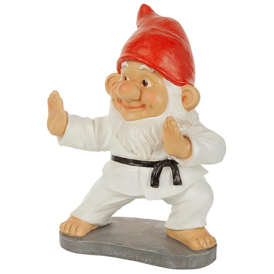 Karate Kobi Martial Arts Garden Gnome Statue