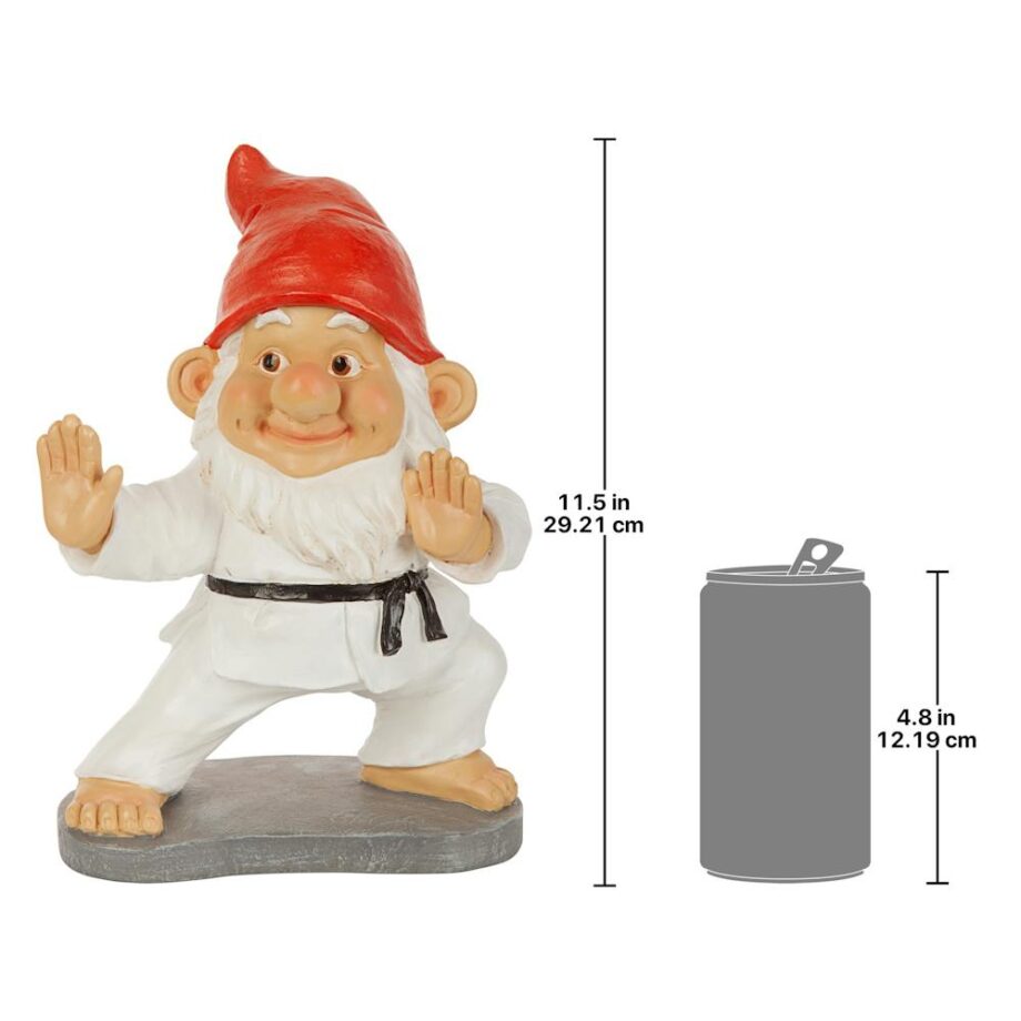 Karate Kobi Martial Arts Garden Gnome Statue