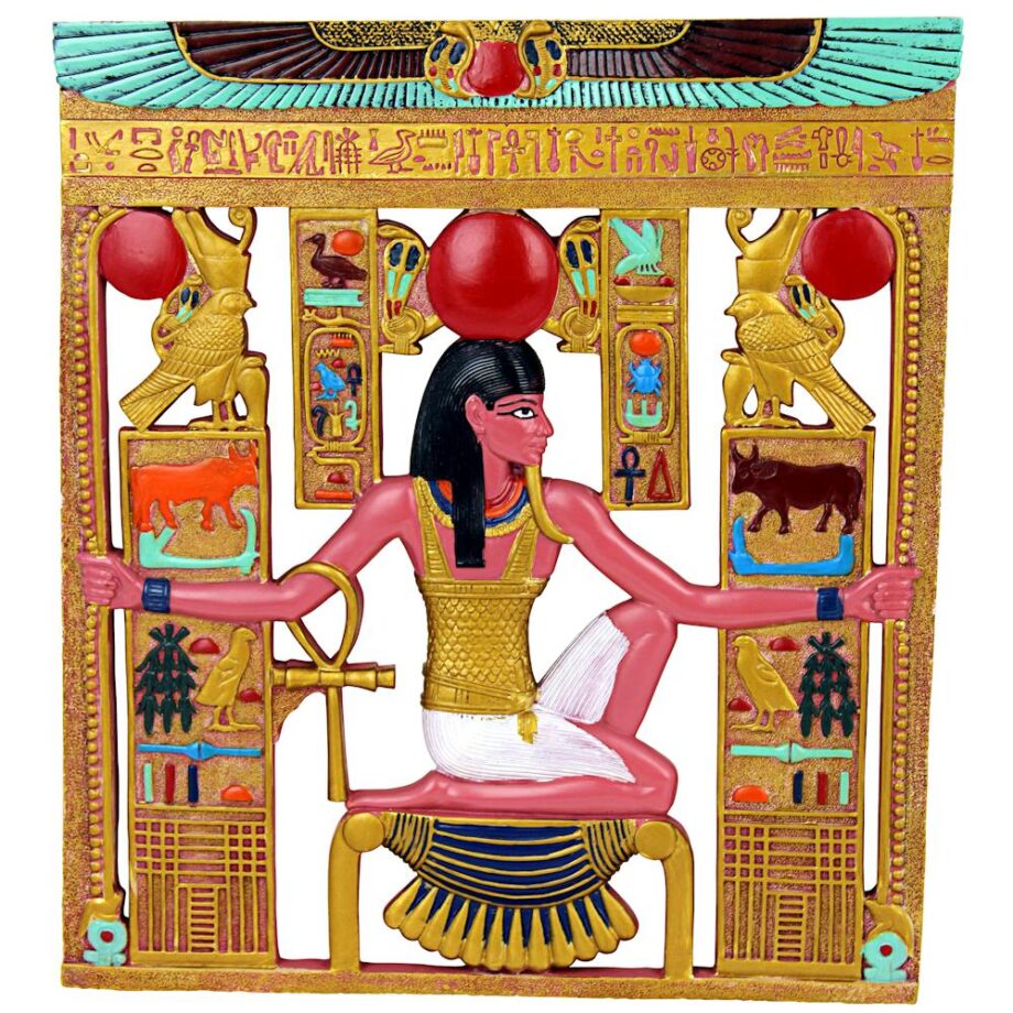 King Tut Cartouche Egyptian Wall Sculpture QL1248210