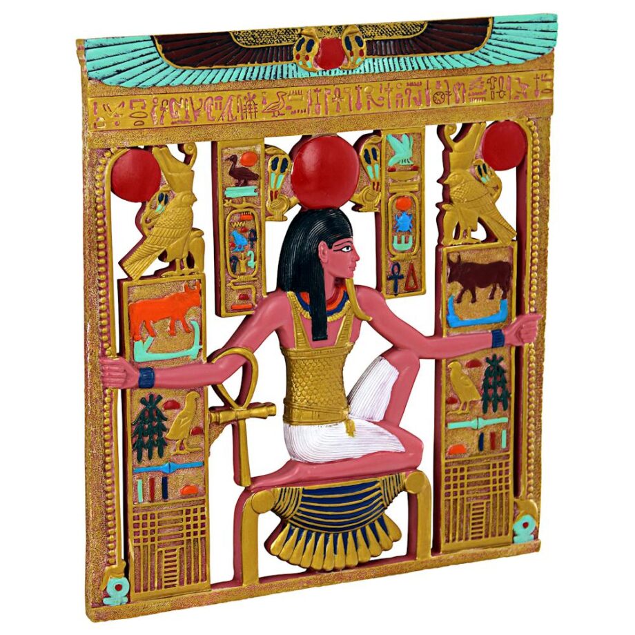 King Tut Cartouche Egyptian Wall Sculpture