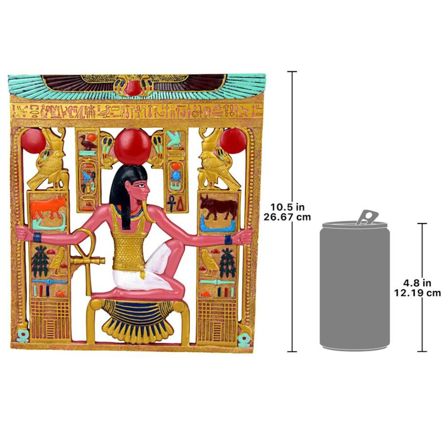 King Tut Cartouche Egyptian Wall Sculpture