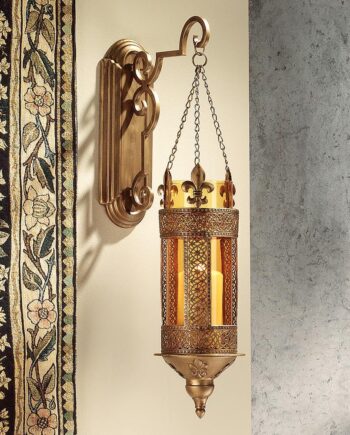 Kinnaird Castle Medieval Hanging Pendant Wall Sconce: Each MH82097